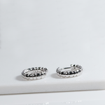 Radiant Silver Hoops