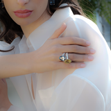 The Fitzrovia Yellow Sapphire Ring