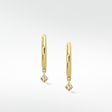 Daydreamer Diamond Hoops (8mm)