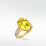 The Fitzrovia Yellow Sapphire Ring