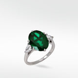 Chelsea Emerald Ring