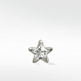 Polaris Sapphire Star Stud Crest