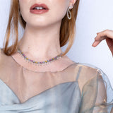 Full Blossom Sapphire Necklace