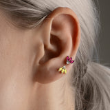 Blossom Stud Yellow sapphire