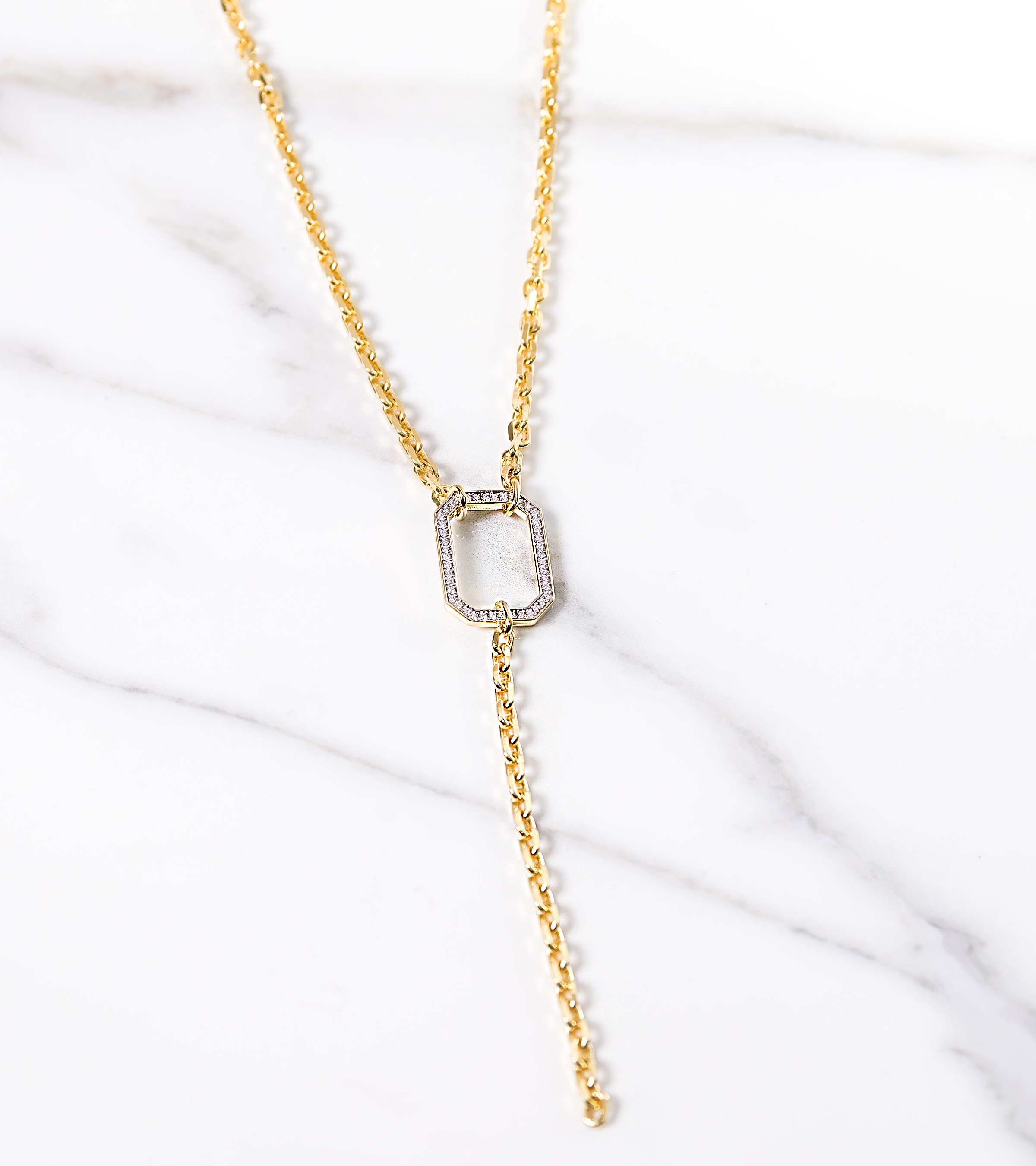 Luxe Geometric Gold Necklace