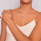 Passionflower Gold Bracelet