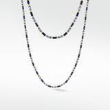 Blue Dahlia Necklace