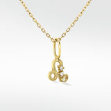 Leo Gold Pendant