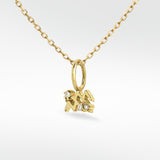 Aquarius Gold Pendant