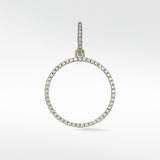 Detachable Diamond Circular Drop - Lark and Berry