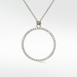 Detachable Diamond Circular Drop - Lark and Berry