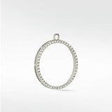 Detachable Diamond Circular Drop - Lark and Berry