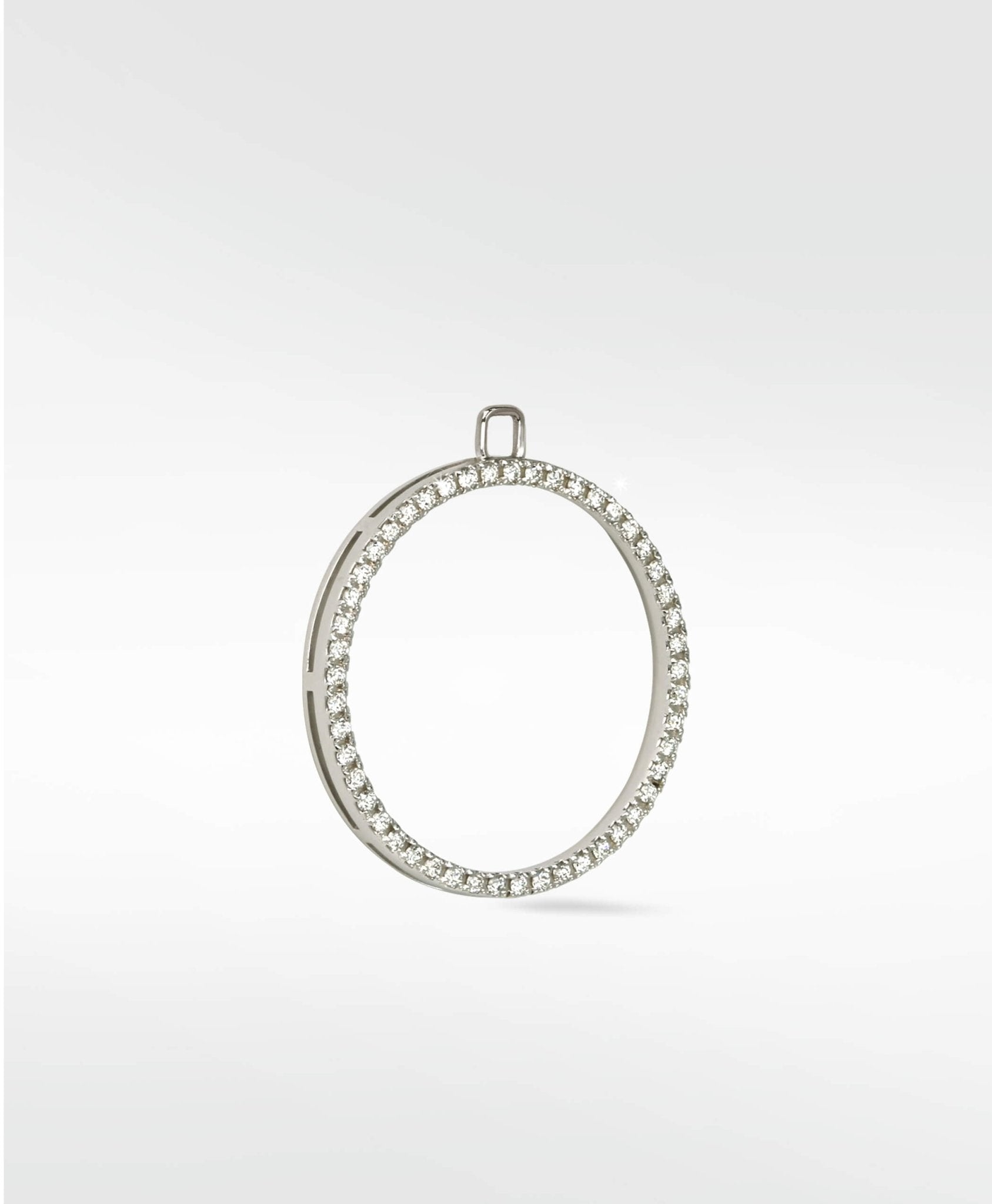 Detachable Diamond Circular Drop - Lark and Berry