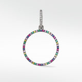 Detachable Rainbow Circular Drop - Lark and Berry