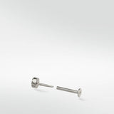 Halo Mini Full Diamond Stud Earring