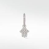 Hand of Fatima Diamond Charm