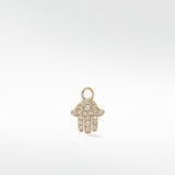 Hand of Fatima Diamond Charm