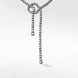 Knot Diamond Necklace in Platinum - Lark and Berry