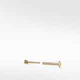 Modernist Diamond Dot Stud Earring