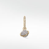 Planet Diamond Charm - 10k