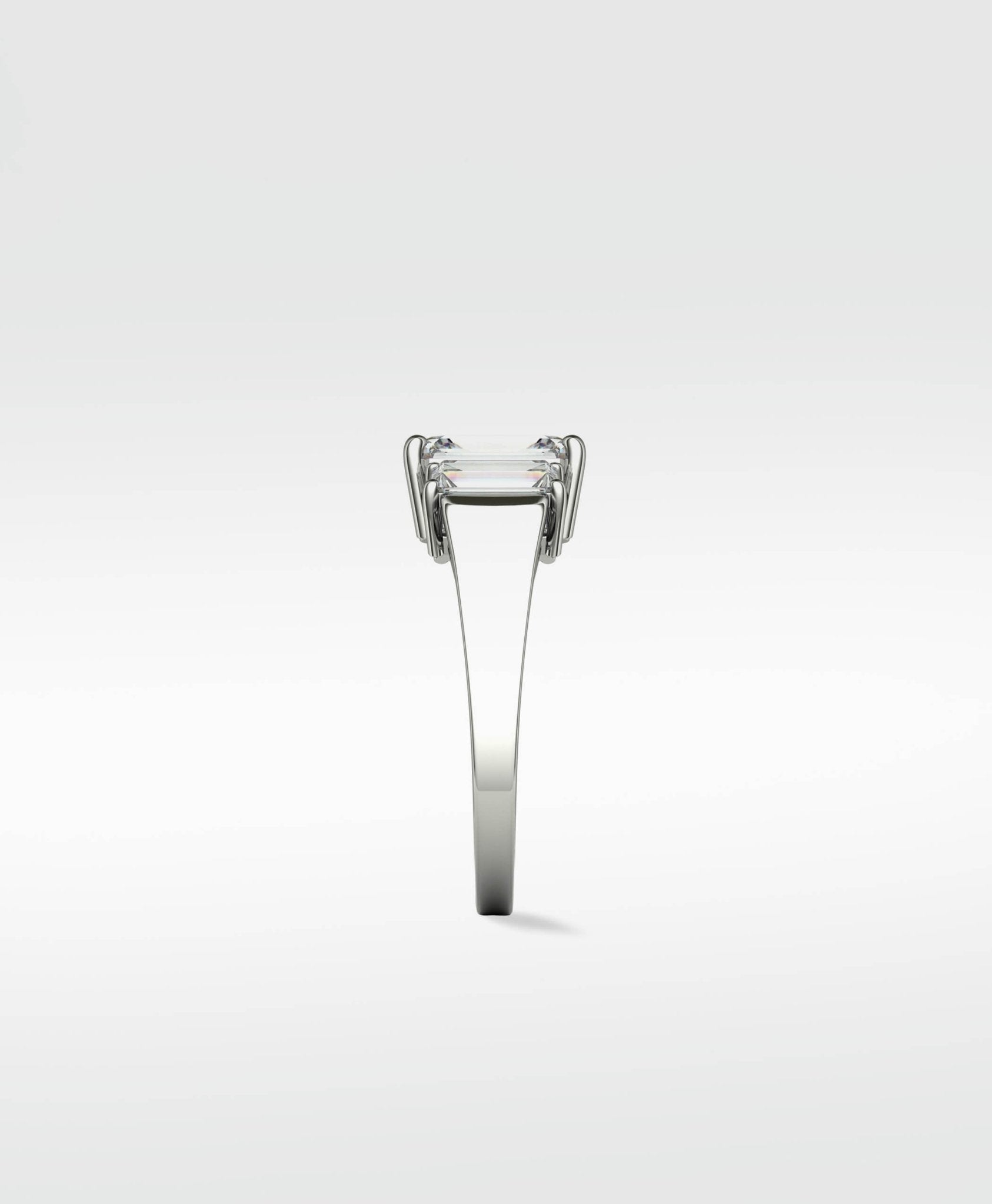 Plum Trinity Engagement Ring - Lark and Berry