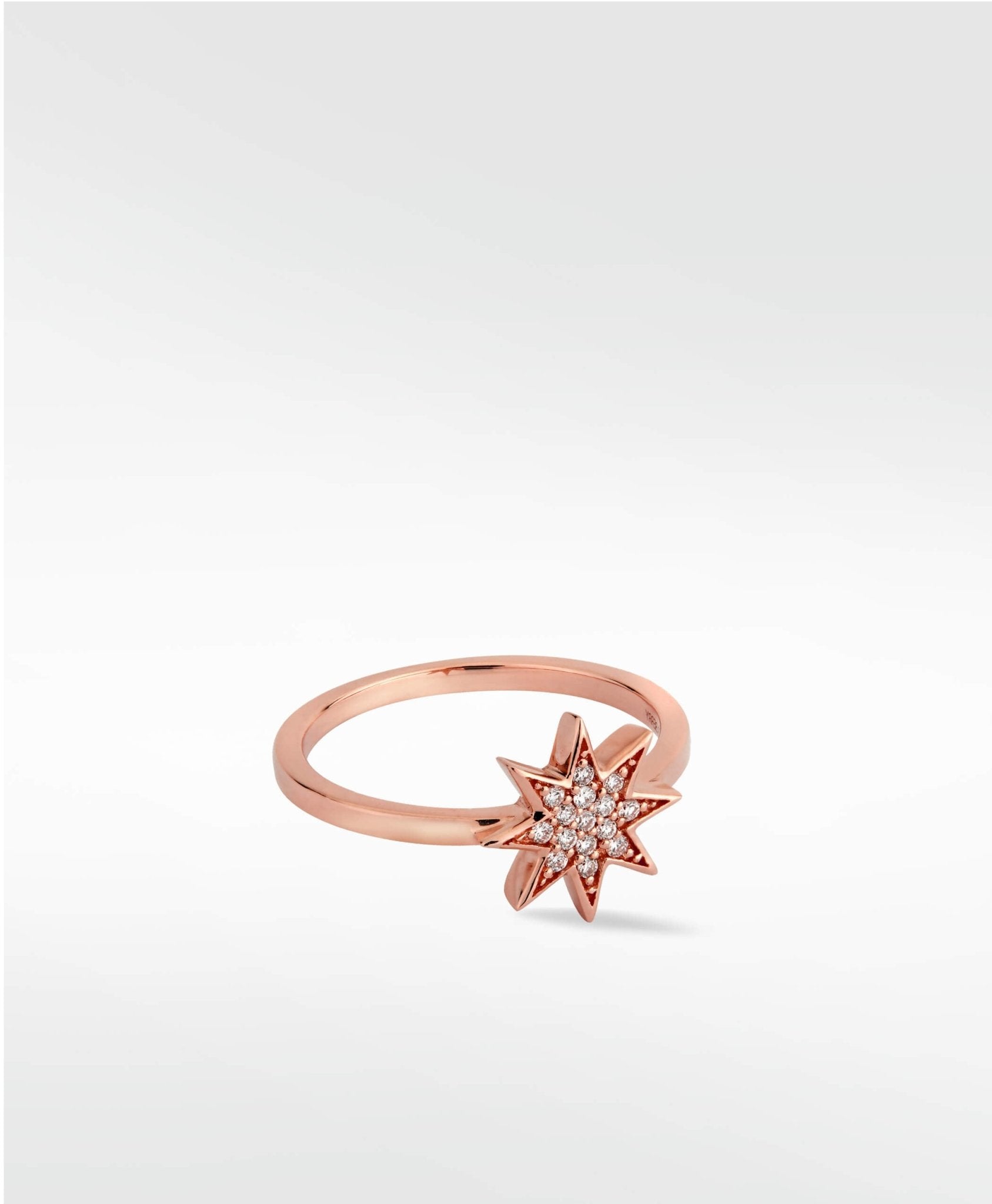 Star Diamond PavŽ Ring in 14K Gold - Lark and Berry