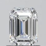 1.00ct Emerald Lab Grown Diamond (Colour D, Clarity VS2, IGI Certified)