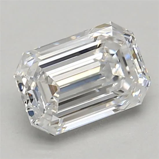 1.01ct Emerald Lab Grown Diamond (Colour D, Clarity FL, GIA Certified)