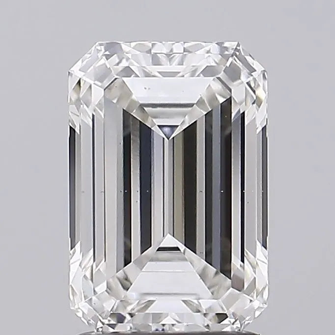 2.10ct Emerald Lab Grown Diamond (Colour G, Clarity VS1, IGI Certified)