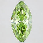 2.11ct Marquise Lab Grown Diamond (Colour Fancy Vivid Green, Clarity VVS2, IGI Certified)