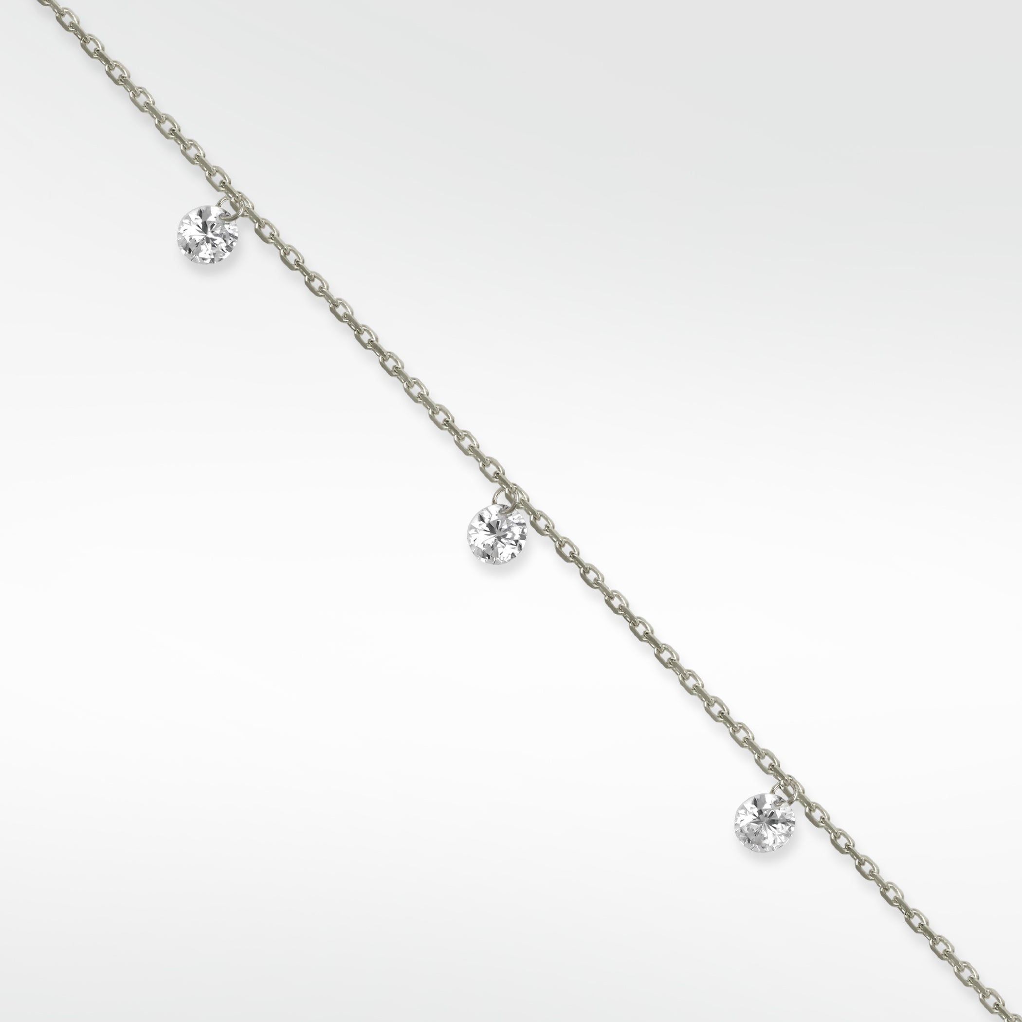 The Floating Diamond Bracelet