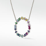 Rainbow Veto Necklace