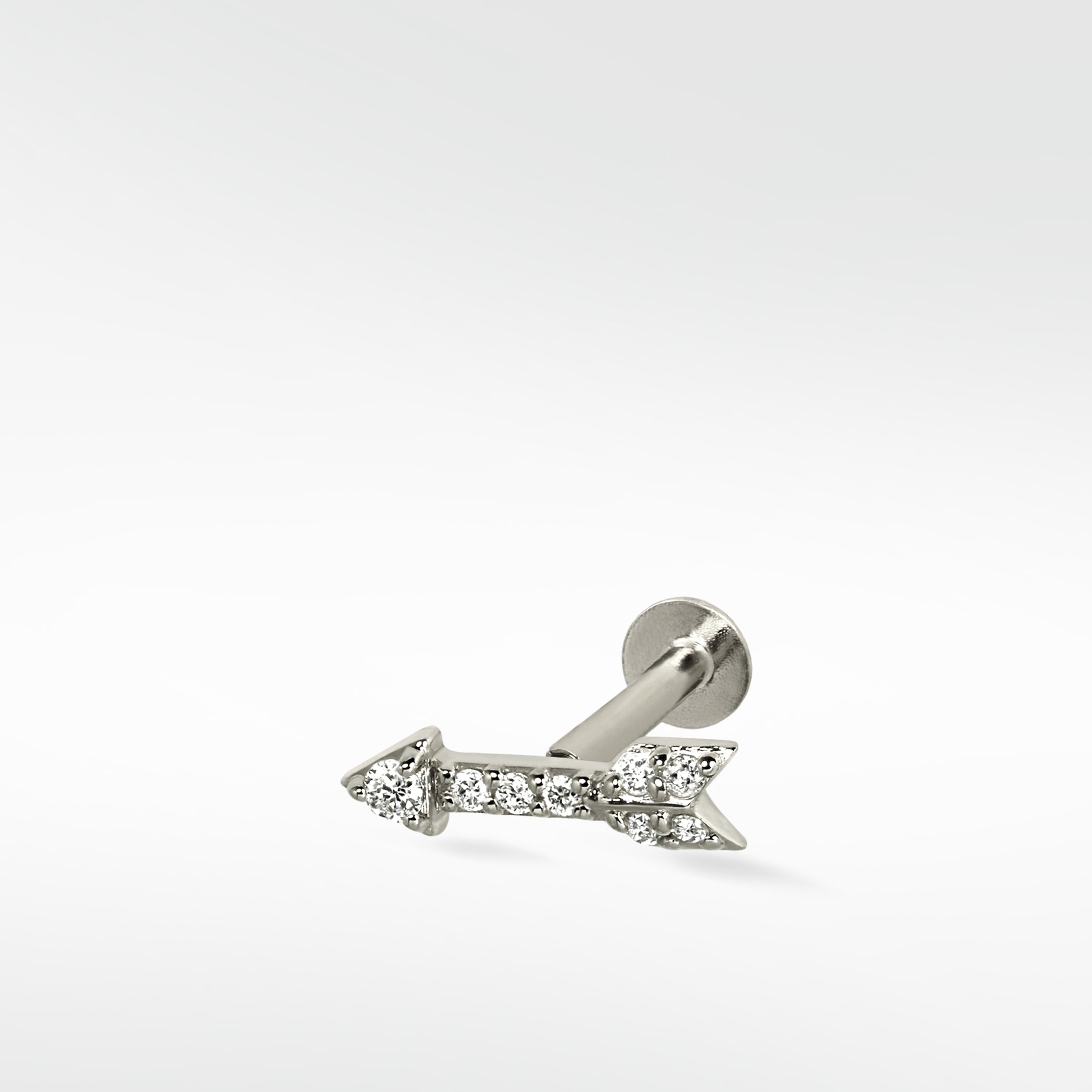 Precious Spear Diamond Stud