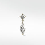 Marquise Double Diamond Drop Stud (Opportunity)