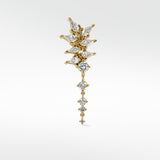 Statement Diamond Icicle Cluster Drop