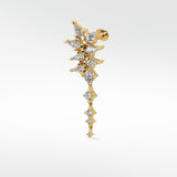 Statement Diamond Icicle Cluster Drop