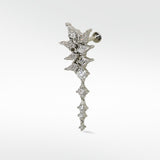 Statement Diamond Icicle Cluster Drop