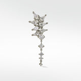 Statement Diamond Icicle Cluster Drop