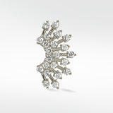 Diamond Sun Rays Tiara Stud