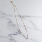 Ethereal Gold Droplet Necklace