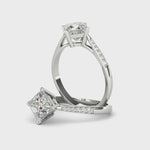 engagement ring with cultured diamonds lab grown diamonds created diamonds lark and berry