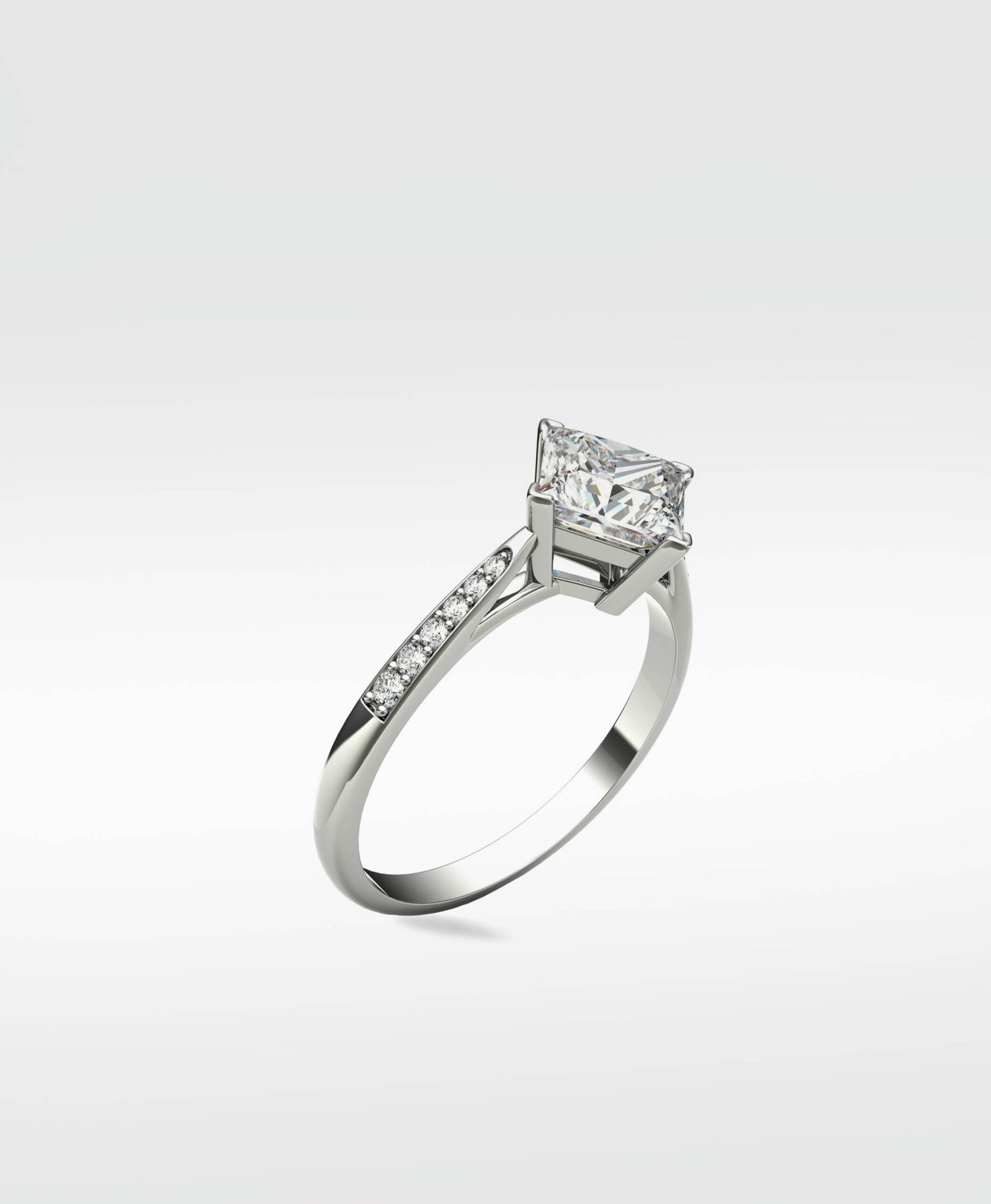 Aspen Diamond Engagement Ring - Lark and Berry