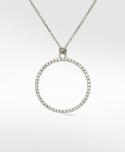 Detachable Diamond Circular Drop - Lark and Berry