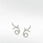 Nocturnal Diamond Ear Crawlers in 18K Gold - Lark and Berry
